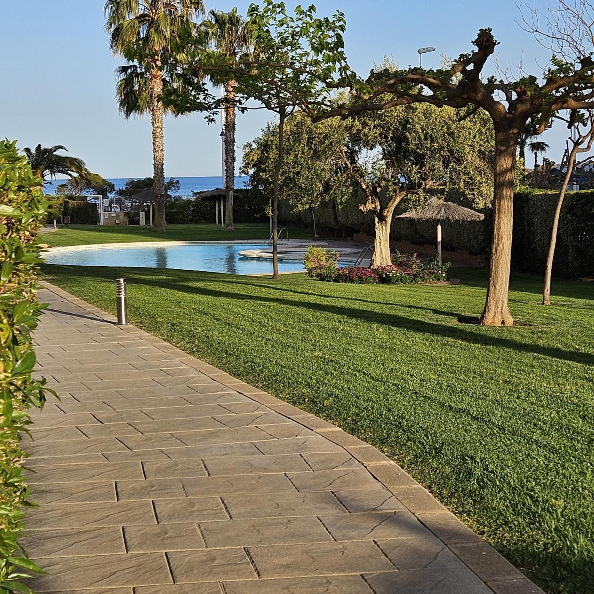 Apartamento Con Piscina En Una Preciosa Playa Alcoceber Luaran gambar